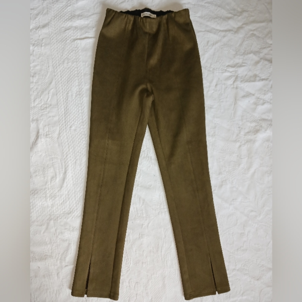 Avec Les Filles Olive and Brown Pants